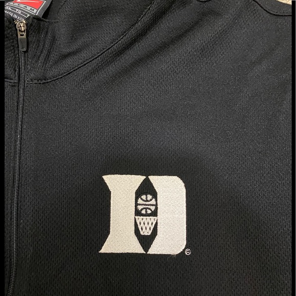 Nike Duke Blue Devils NCAA Basketball Warm Up Jersey Men’s XL Made in Korea - Picture 3 of 9